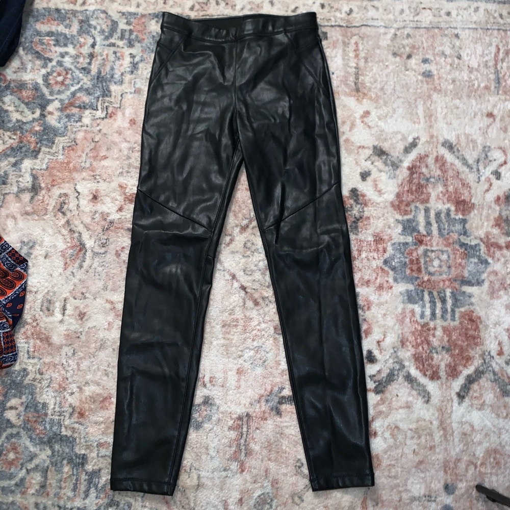 Free People Faux Leather Leggings